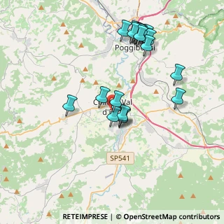 Mappa Piazza Martiri di Montemaggio, 53034 Colle di Val d'Elsa SI, Italia (4.073)