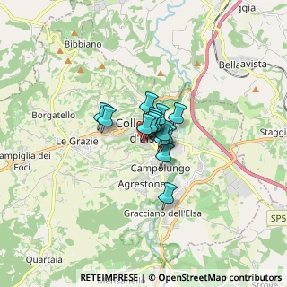 Mappa Piazza Martiri di Montemaggio, 53034 Colle di Val d'Elsa SI, Italia (0.71)
