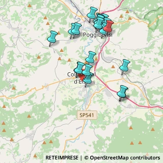 Mappa Via Quarto dei Mille, 53034 Colle di Val d'Elsa SI, Italia (4.2175)