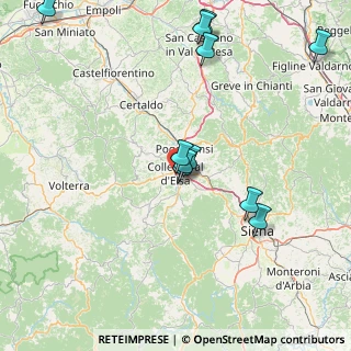 Mappa Via Quarto dei Mille, 53034 Colle di Val d'Elsa SI, Italia (17.73455)