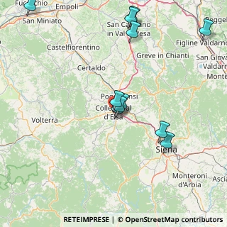 Mappa Via Maremmana Vecchia, 53034 Colle di Val d'Elsa SI, Italia (17.70182)
