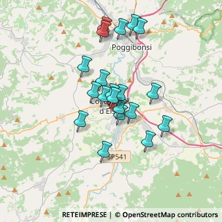 Mappa Via Maremmana Vecchia, 53034 Colle di Val d'Elsa SI, Italia (3.085)