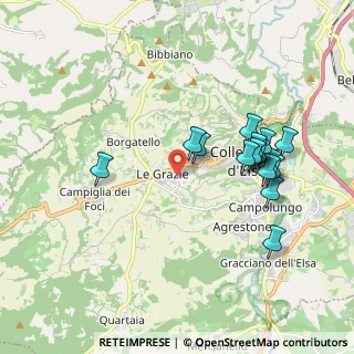 Mappa Via Lippi, 53034 Colle di Val d'Elsa SI, Italia (1.91375)