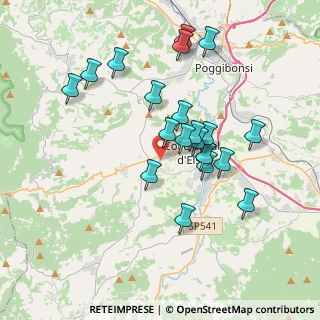 Mappa Via Lippi, 53034 Colle di Val d'Elsa SI, Italia (3.584)