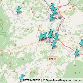Mappa Via Lippi, 53034 Colle di Val d'Elsa SI, Italia (4.73923)