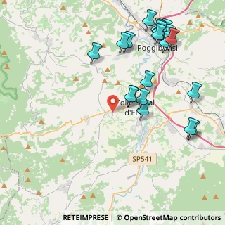 Mappa Via Lippi, 53034 Colle di Val d'Elsa SI, Italia (5.0545)