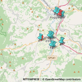 Mappa Via Lippi, 53034 Colle di Val d'Elsa SI, Italia (3.81083)
