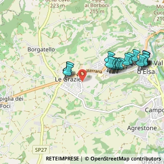 Mappa Via Lippi, 53034 Colle di Val d'Elsa SI, Italia (1.125)