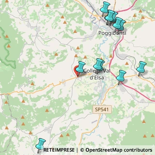 Mappa Via I.Cervoni, 53034 Colle di Val d'Elsa SI, Italia (5.6375)