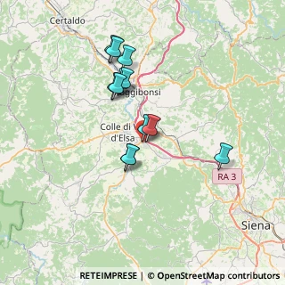 Mappa Via Belvedere Ingresso, 53034 Colle di Val d'Elsa SI, Italia (6.25583)