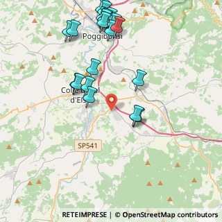 Mappa Località Belvede, 53034 Colle di Val d'Elsa SI, Italia (4.89)