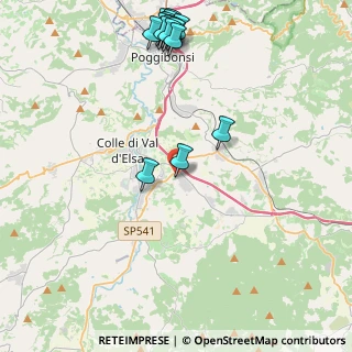 Mappa Località Belvede, 53034 Colle di Val d'Elsa SI, Italia (5.50875)
