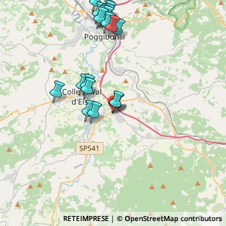 Mappa Via Belvedere Ingresso, 53034 Colle di Val d'Elsa SI, Italia (4.917)