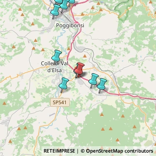 Mappa Loc. Belvedere, 53034 Colle di Val d'Elsa SI, Italia (4.62091)