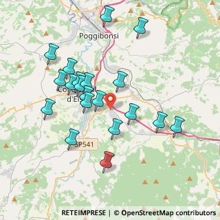 Mappa Loc. Belvedere, 53034 Colle di Val d'Elsa SI, Italia (3.8005)