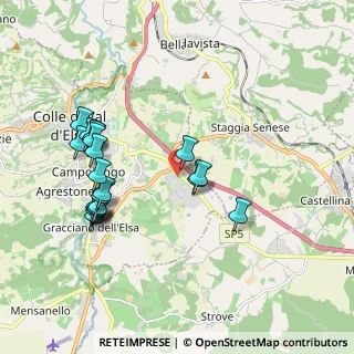 Mappa Loc. Belvedere, 53034 Colle di Val d'Elsa SI, Italia (2.079)