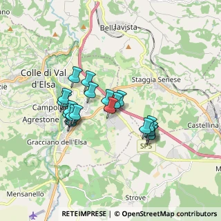 Mappa Loc. Belvedere, 53034 Colle di Val d'Elsa SI, Italia (1.47)