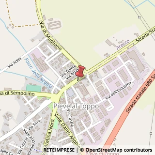 Mappa Via del Cantone, 8, 52041 Civitella in Val di Chiana, Arezzo (Toscana)