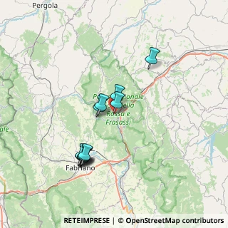 Mappa Frazione Pierosara, 60040 Genga AN, Italia (6.73273)