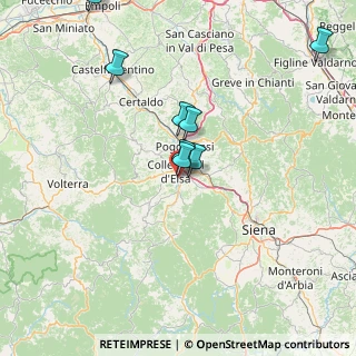 Mappa Piazza S. Lavagnini, 53034 Colle di Val d'Elsa SI, Italia (32.23)
