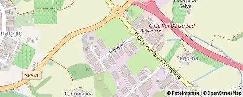 Mappa Colle di Val d'Elsa