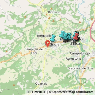 Mappa Località Le Grazie, 53034 Colle di Val D'Elsa SI, Italia (2.0845)