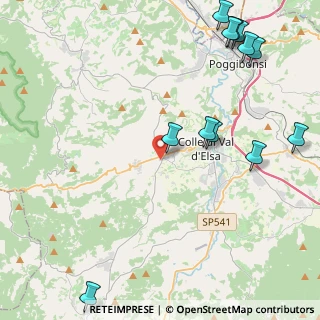 Mappa Località Le Grazie, 53034 Colle di Val D'Elsa SI, Italia (5.93417)