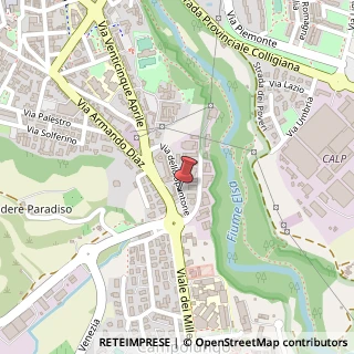 Mappa Via dello Spuntone, 8, 53034 Colle di Val d'Elsa, Siena (Toscana)