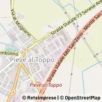 Hartă Civitella in Val di Chiana