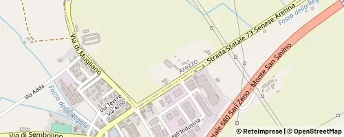Mappa Arezzo