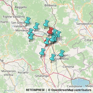 Mappa Via delle Caselle, 52041 Civitella in Val di Chiana AR, Italia (10.07313)