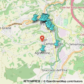 Mappa Strada delle Lellere, 53034 Colle di Val d'Elsa SI, Italia (0.9425)