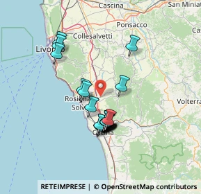 Mappa Via di Poggiberna, 56040 Castellina Marittima PI, Italia (12.0555)