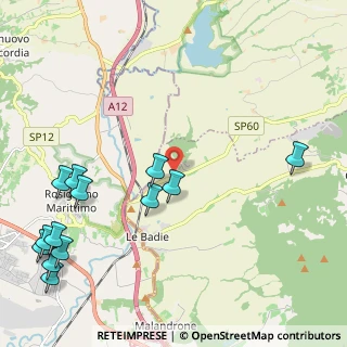 Mappa Via di Poggiberna, 56040 Castellina Marittima PI, Italia (2.99385)
