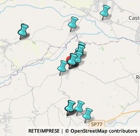 Mappa Via San Pietro, 62010 Montefano MC, Italia (3.545)