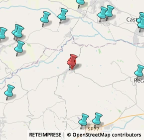 Mappa Via Ezra Weston Loomis Pound 17 Fraz, 62010 Montefano MC, Italia (7.033)