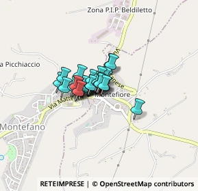 Mappa Via Ezra Weston Loomis Pound 17 Fraz, 62010 Montefano MC, Italia (0.16667)