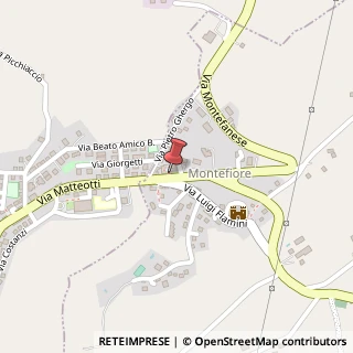 Mappa Via Ezra Westo, 62019 Recanati, Macerata (Marche)