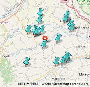 Mappa Contrada Filetti, 62010 Montefano MC, Italia (7.604)