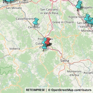 Mappa Raccordo Autostradale Firenze - Siena, 53034 Colle di Val D'Elsa SI, Italia (29.728)