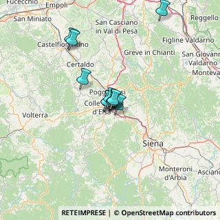 Mappa Raccordo Autostradale Firenze - Siena, 53034 Colle di Val D'Elsa SI, Italia (9.05636)