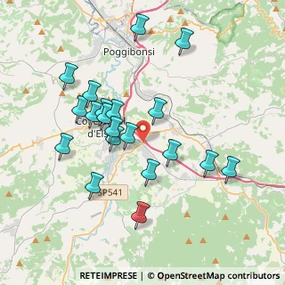 Mappa Strada Provinciale del Castello di Stagg, 53034 Colle di Val D'Elsa SI, Italia (3.7595)