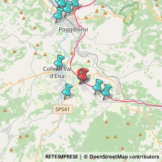 Mappa Strada Provinciale del Castello di Stagg, 53034 Colle di Val D'Elsa SI, Italia (4.55273)