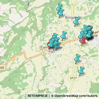 Mappa Via Francesco Guardi, 53034 Colle di Val D'Elsa SI, Italia (1.21071)
