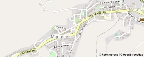 Mappa Montefano