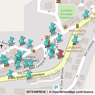 Mappa Via della Vittoria, 62010 Montefano MC, Italia (0.064)