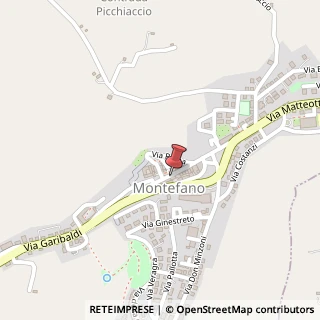 Mappa Via Carradori, 13, 62010 Montefano, Macerata (Marche)