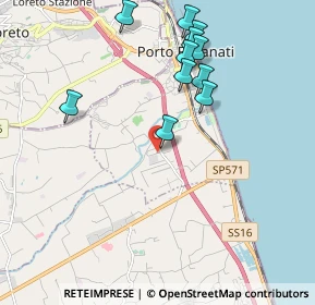 Mappa Via Enrico Mattei, 62017 Porto Recanati MC, Italia (2.07727)