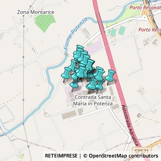 Mappa Via Enrico Mattei, 62017 Porto Recanati MC, Italia (0.15)