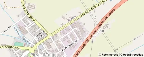 Mappa Arezzo